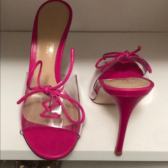 FLASH SALE!! Gianvito Rossi Lace up Plexi - Picture 3 of 5